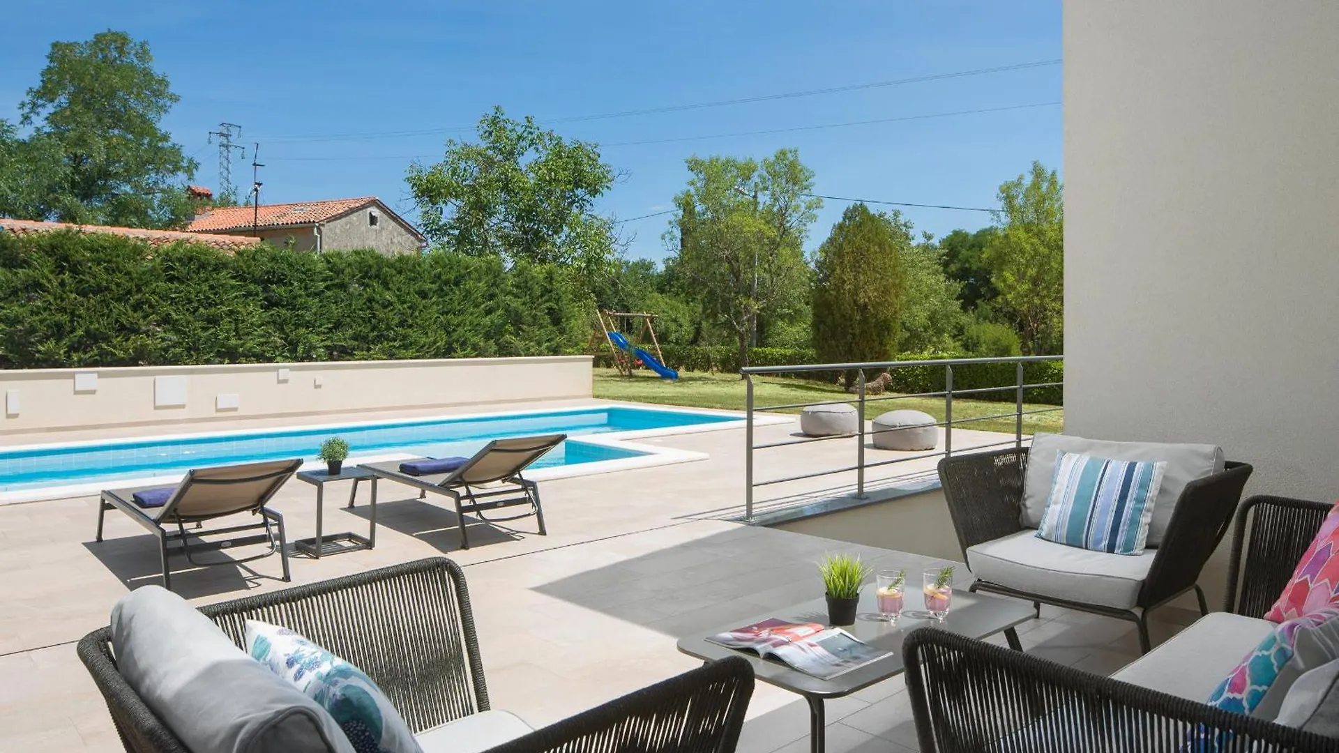 Villa Del Sol With Large Garden Perfect For Families Labin  0*, Labin (Istria) Kroatien